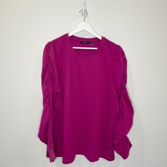 Vero Moda Fuchsia Long Sleeve Top - Picture 1 of 6